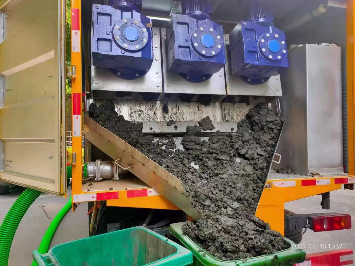 绵竹化粪池清掏城市维护站-泥浆净化干湿分离处理